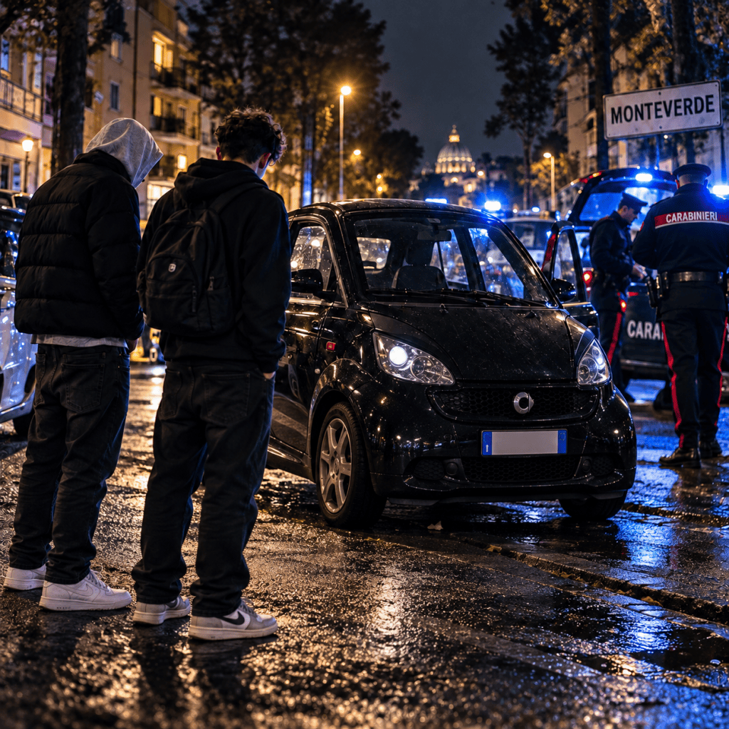 🔴 ULTIMA ORA ROMA, INDIVIDUATI I DUE MINORENNI DELLA MINICAR CHE TERRORIZZAVA MONTEVERDE: HANNO AMMESSO SEI AGGRESSIONI. UNO È FIGLIO DI UN&nbsp;CARABINIERE